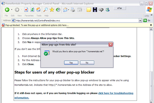 what is pop up blocker in browser